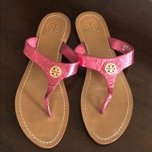 Leather Tory Burch sandals